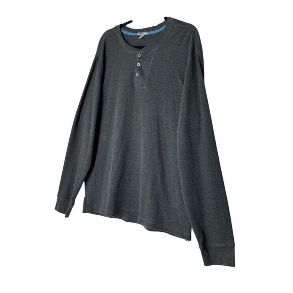 Horny Toad Pullover Thermal Shirt Mens XL Gray Long Sleeve‎ Cozy Stretch Outdoor - Picture 8 of 9